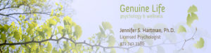 Jen Hartman - Genuine Life psychology and wellness